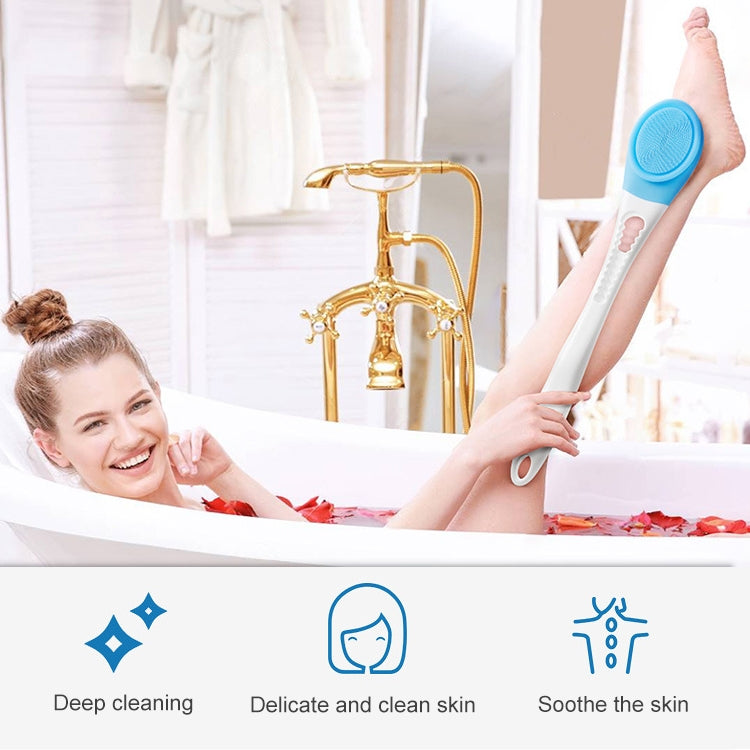 Spazzola da bagno elettrica regolabile in silicone 50cm