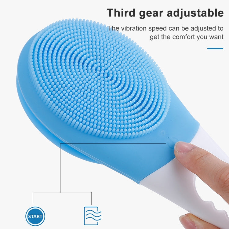 Spazzola da bagno elettrica regolabile in silicone 50cm