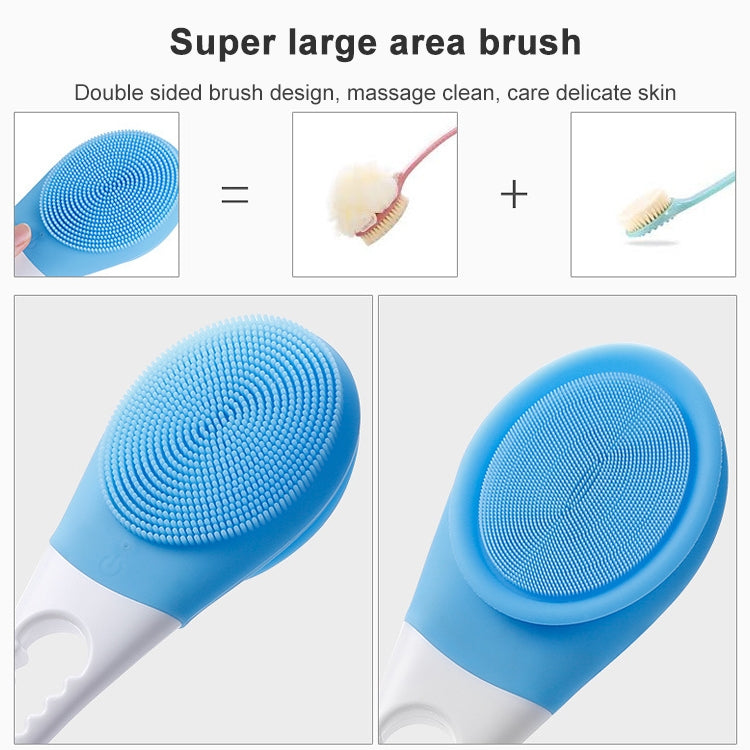 Spazzola da bagno elettrica regolabile in silicone 50cm