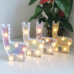 Lanterna LED Alpaca decorativa luce notturna 14x20 cm