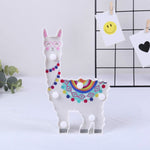 Lanterna LED Alpaca decorativa luce notturna 14x20 cm