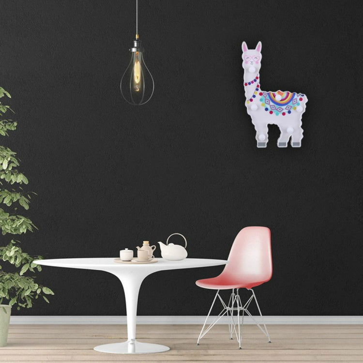 Lanterna LED Alpaca decorativa luce notturna 14x20 cm