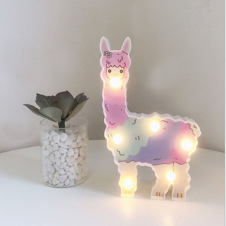Lanterna LED Alpaca decorativa luce notturna 14x20 cm