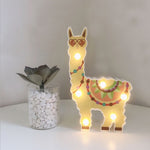 Lanterna LED Alpaca decorativa luce notturna 14x20 cm
