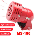 Cicalino di allarme a vite MS-190 con mini motore, 110 dB - immagine 6