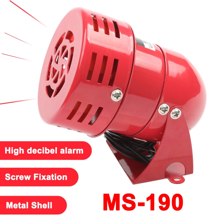 Cicalino di allarme a vite MS-190 con mini motore, 110 dB - immagine 6