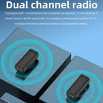 Microfono wireless lavalier con cancellazione rumore USB-C