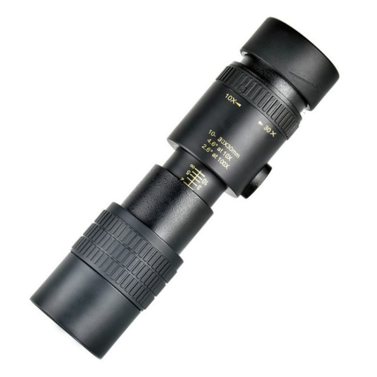 Monoculare con zoom continuo 10-100x30 mm