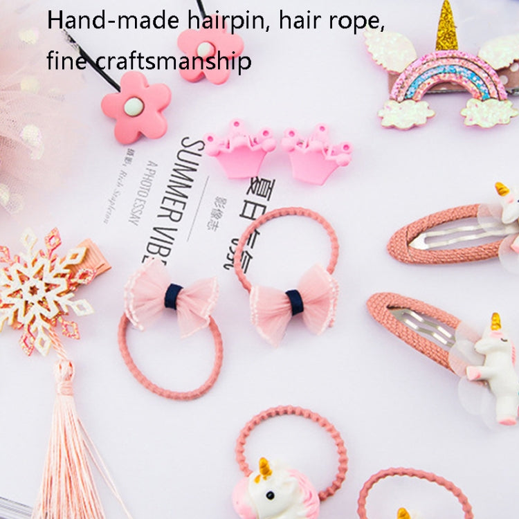 Set accessori capelli bambina con forcine e fascia