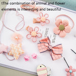 Set accessori capelli bambina con forcine e fascia