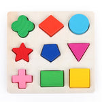 Giocattolo educativo in legno forme geometriche per bambini