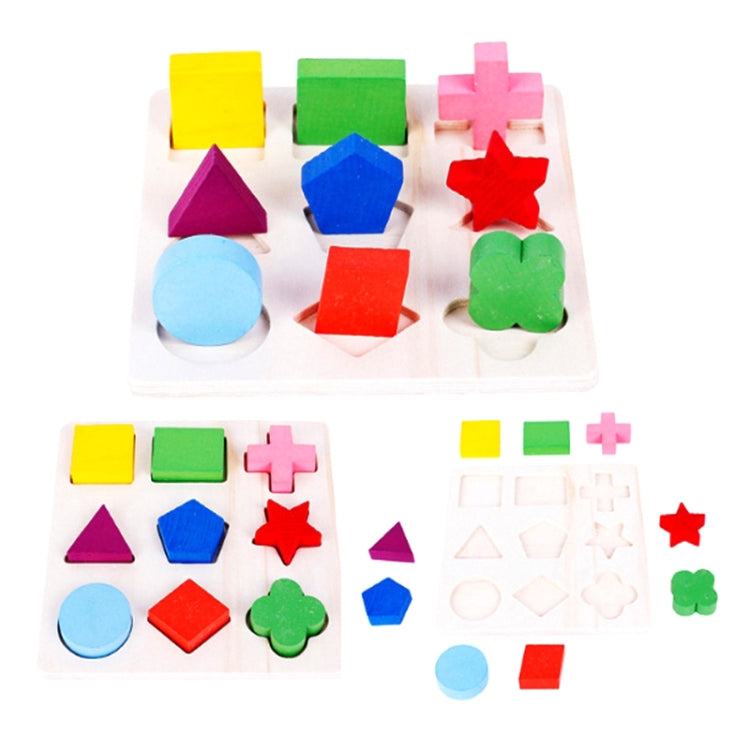 Giocattolo educativo in legno forme geometriche per bambini