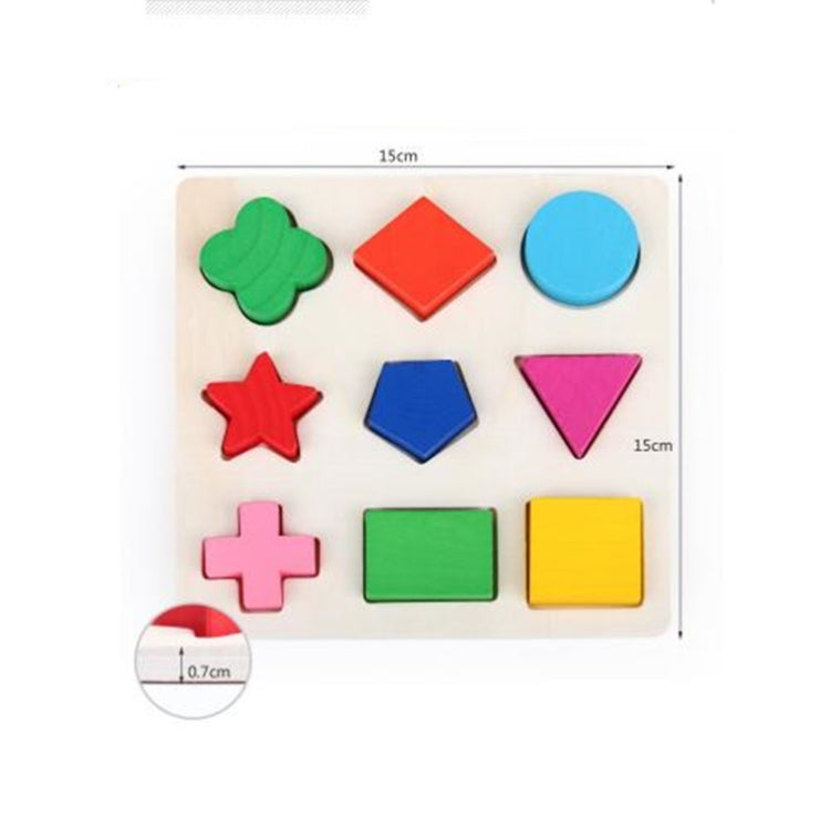 Giocattolo educativo in legno forme geometriche per bambini