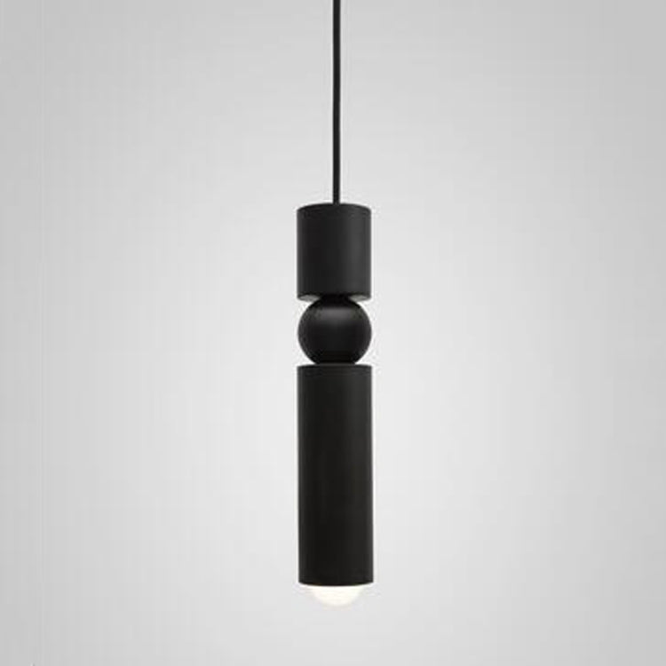 Lampadario moderno a 3 teste in ferro e acrilico 35 cm
