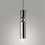 Lampadario moderno a 3 teste in ferro e acrilico 35 cm