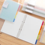Quaderno a fogli mobili Rainbow Cookie A5 B5 A4