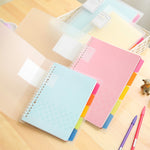 Quaderno a fogli mobili Rainbow Cookie A5 B5 A4