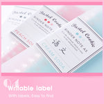Quaderno a fogli mobili Rainbow Cookie A5 B5 A4