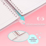 Quaderno a fogli mobili Rainbow Cookie A5 B5 A4
