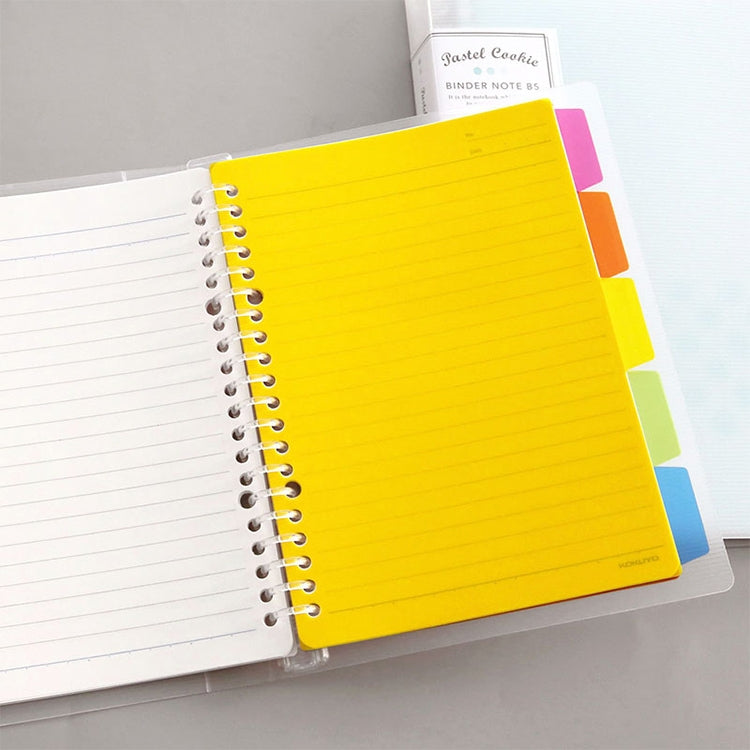 Quaderno a fogli mobili Rainbow Cookie A5 B5 A4