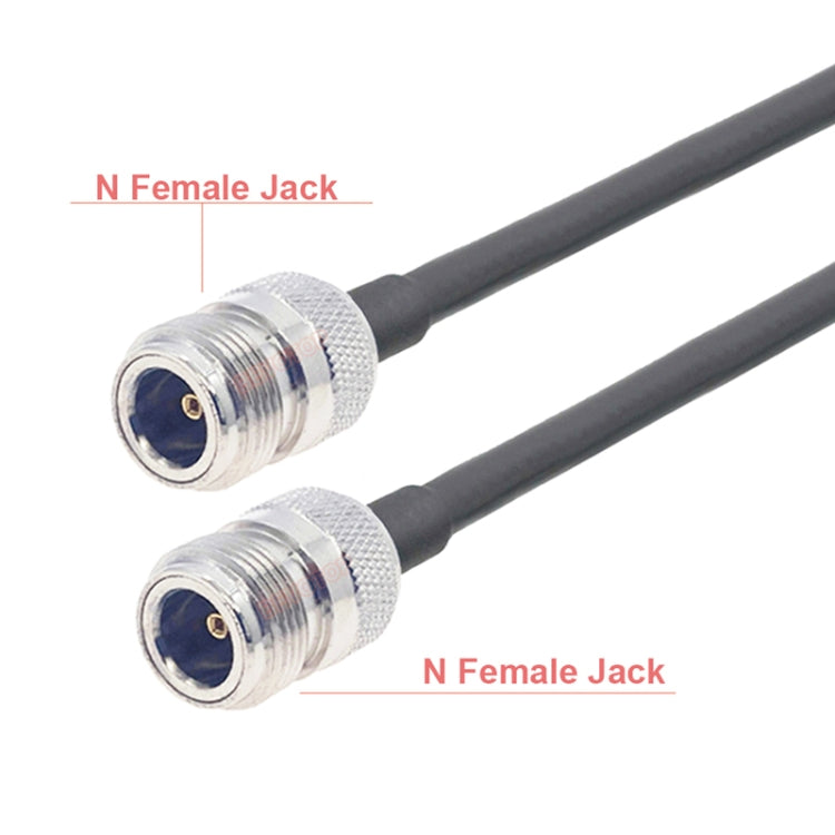 Cavo adattatore coassiale RG58 N femmina a N femmina