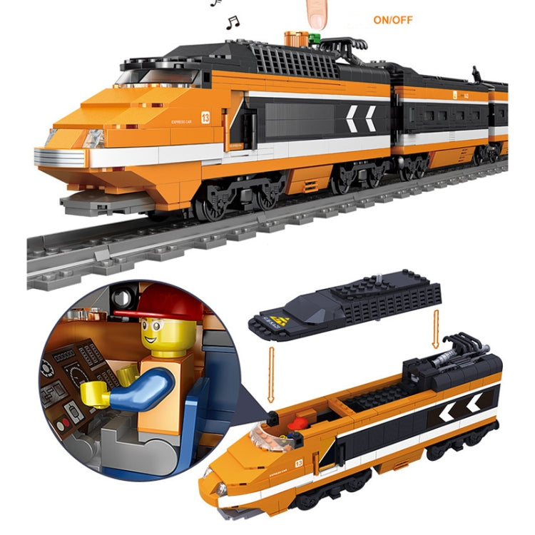City Train Serie Puzzle Treno Elettrico 800 pezzi