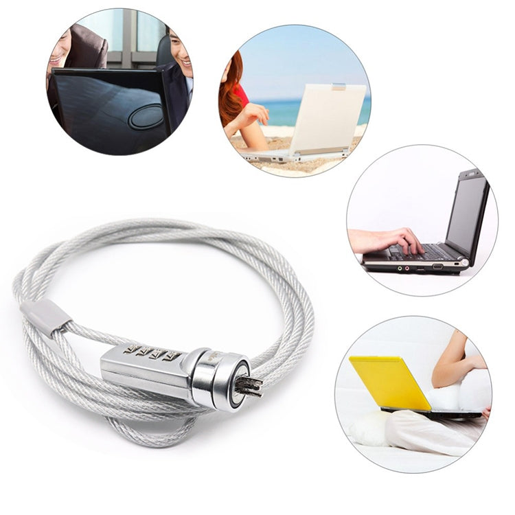 Blocco antifurto universale per notebook con password 4 cifre