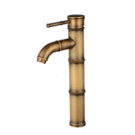 Rubinetto in rame per lavabo a cascata stile retrò