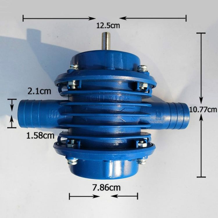 Pompa centrifuga autoadescante per uso domestico in plastica