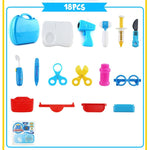 Set giocattolo utensili cucina e cosmetici per bambini