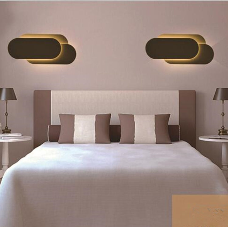 Lampada da parete LED torre 18W in alluminio 26x12x6 cm