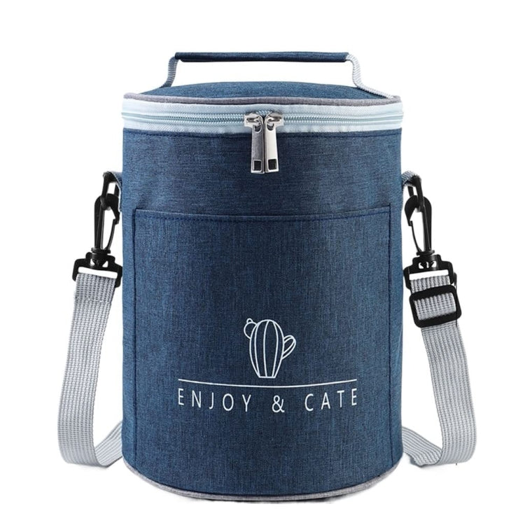 Borsa per il pranzo isolata rotonda pieghevole L M S