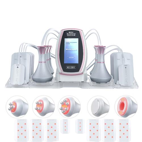 Macchina dimagrante 6 in 1 con cavitazione ultrasonica 80K