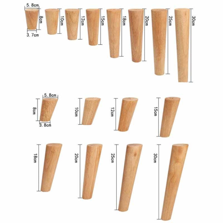 Cuscino rialzo in legno per mobili 8-40 cm
