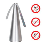 Ventilatore repellente zanzare multifunzionale 9x9x26 cm