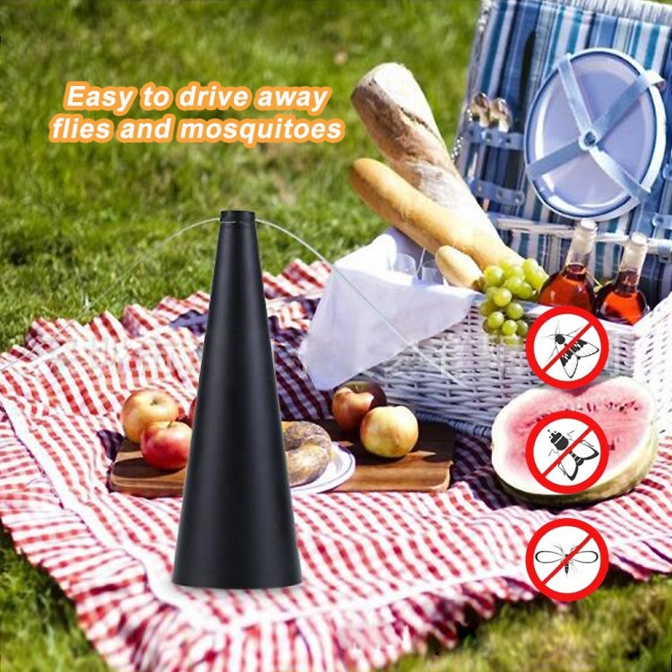 Ventilatore repellente zanzare multifunzionale 9x9x26 cm