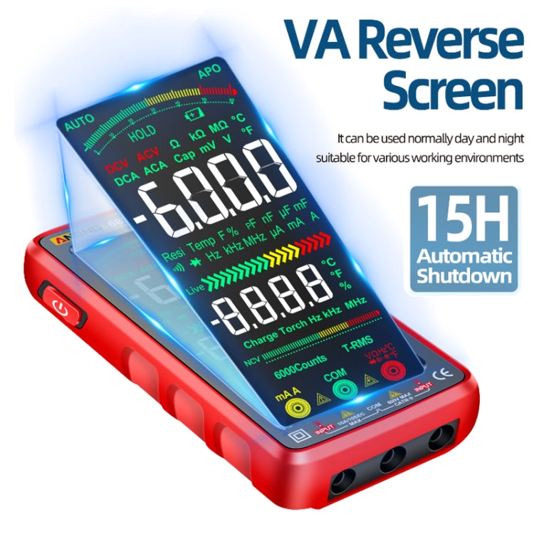 Multimetro digitale ANENG 682 con display VA e funzione NCV - immagine 4