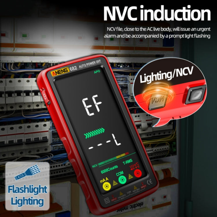 Multimetro digitale ANENG 682 con display VA e funzione NCV - immagine 11