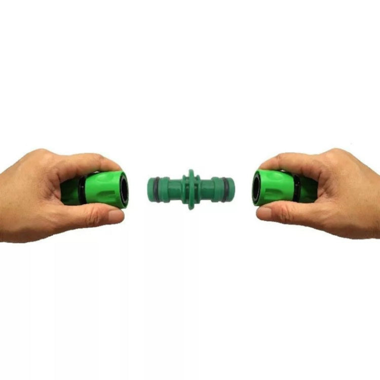 Connettore rapido in plastica per tubo acqua 2 pezzi