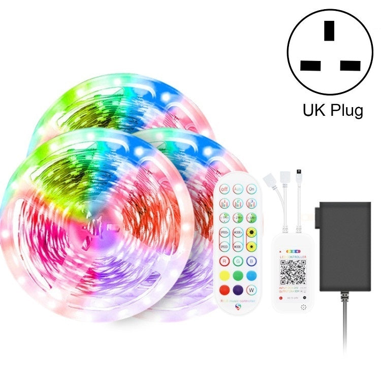 Striscia LED Bluetooth RGB 30m con Telecomando 24 Tasti