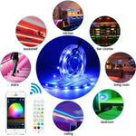 Striscia LED Bluetooth RGB 30m con Telecomando 24 Tasti