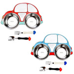 Piatto da pranzo per bambini in acciaio inox 304
