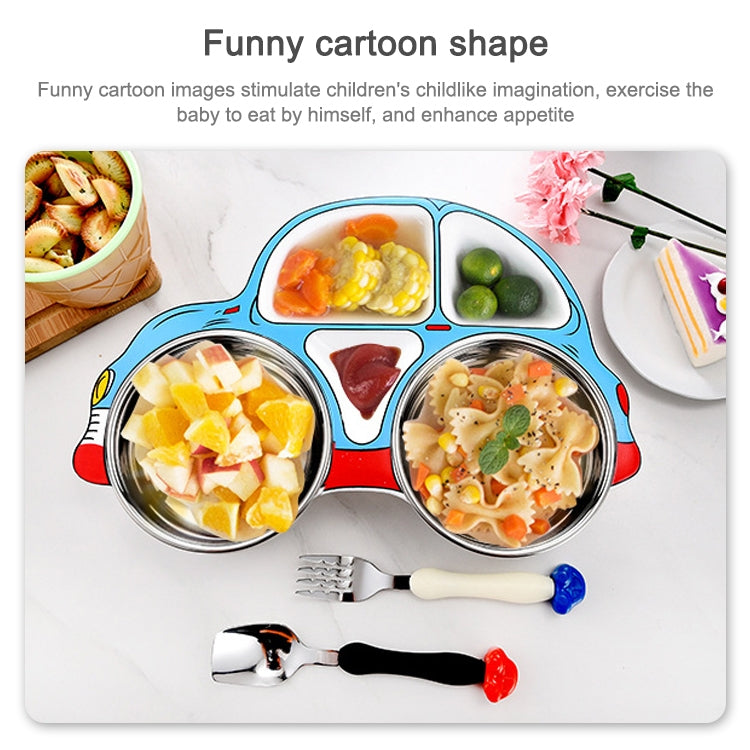 Piatto da pranzo per bambini in acciaio inox 304
