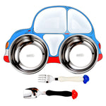 Piatto da pranzo per bambini in acciaio inox 304