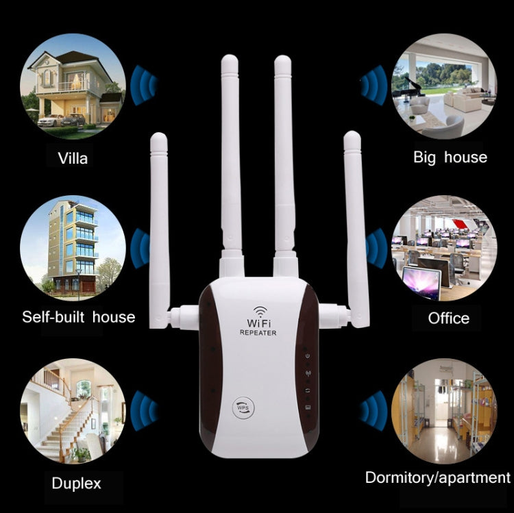 Ripetitore di potenziamento della rete wireless con amplificatore di segnale WIFI CF-WR758AC, EU Plug, US Plug, AU Plug, UK Plug