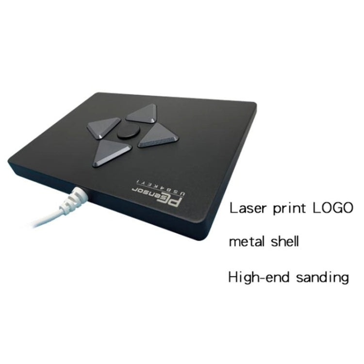 Attrezzatura medica 4 tasti programmabili con cavo USB 2m
