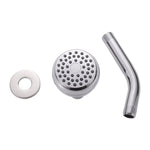 Soffione doccia a pioggia da parete in ABS 12x10 cm