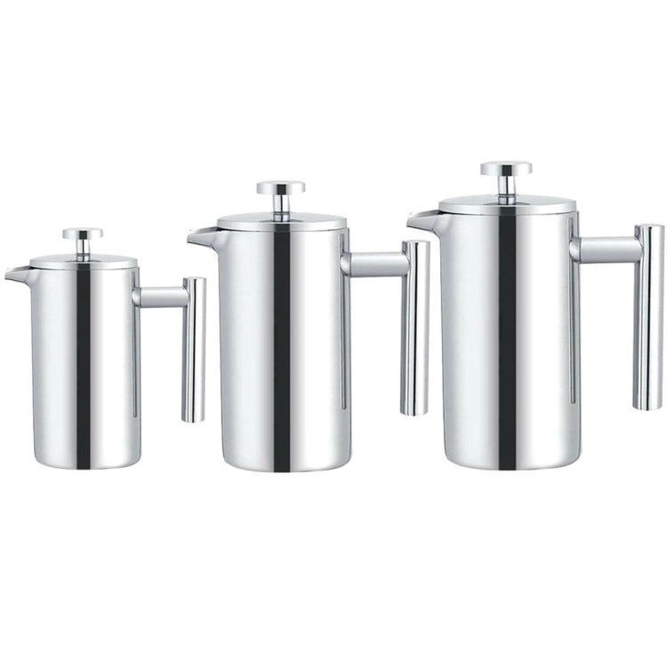 Caffettiera a pressione francese in acciaio inox 304 350-1000ml