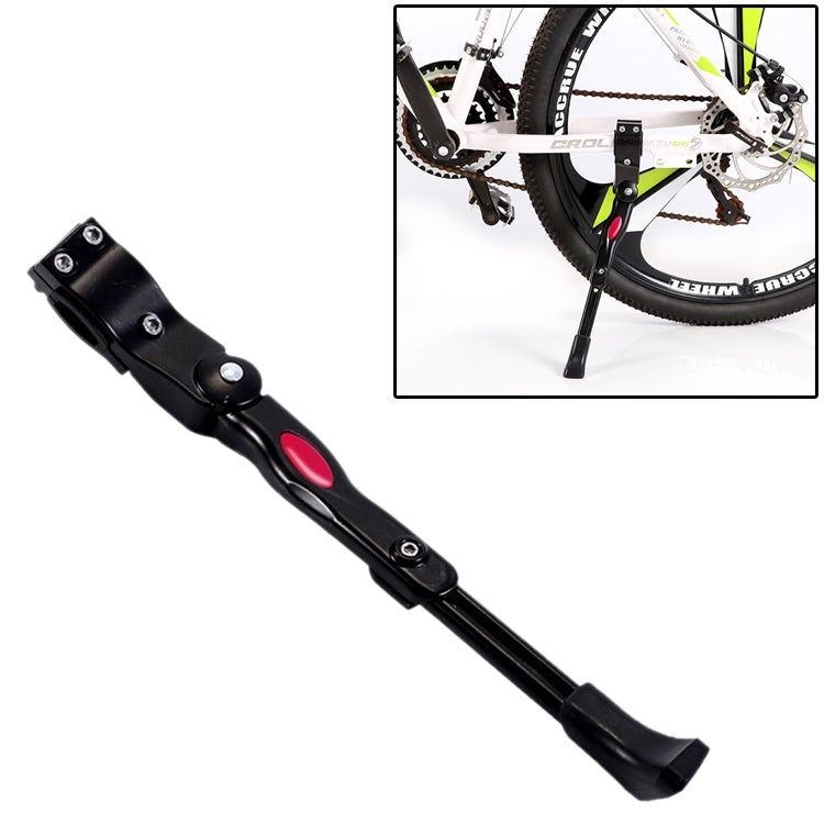Cavalletto per mountain bike 26 pollici regolabile in alluminio nero