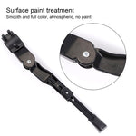 Cavalletto per mountain bike 26 pollici regolabile in alluminio nero - immagine 3